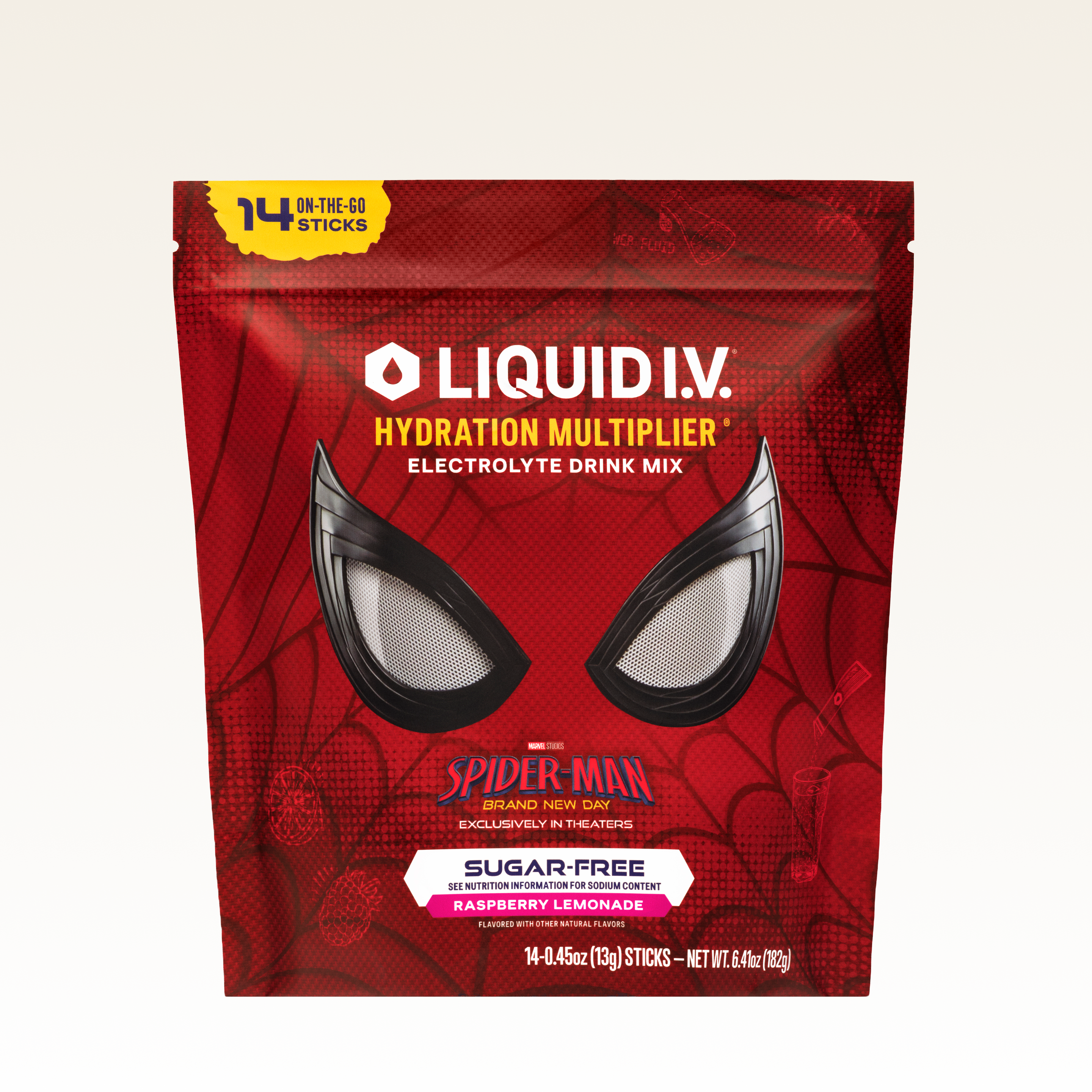 Limited Edition Spider-Man Raspberry Lemonade Hydration MultiplierÂ® Sugar-Free