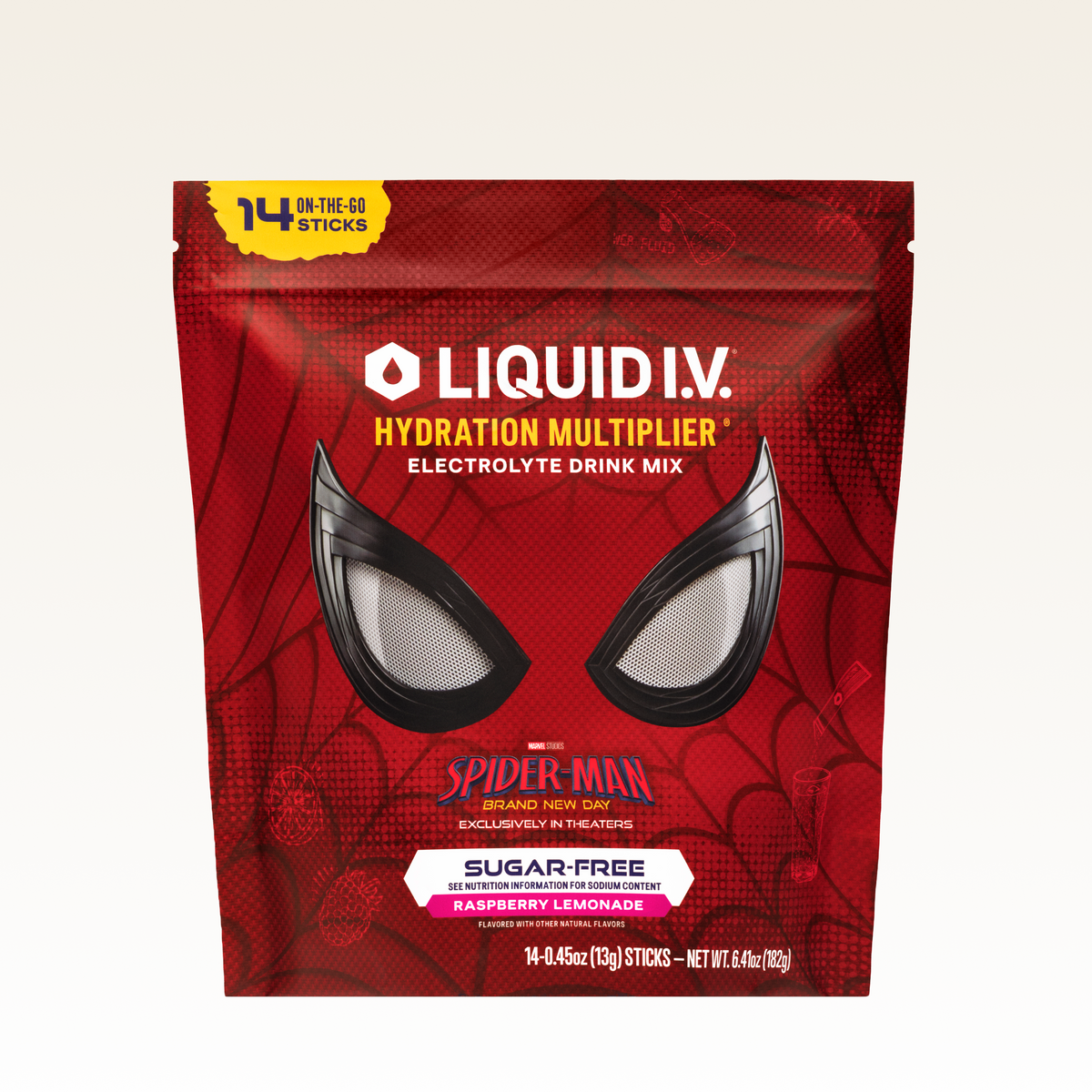Limited Edition Spider-Man Raspberry Lemonade Hydration MultiplierÂ® Sugar-Free
